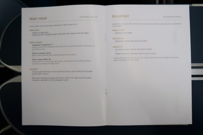 KLM BUSINESS CLASS