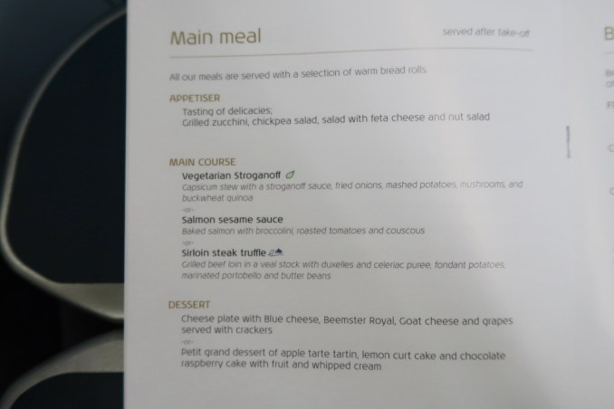 KLM BUSINESS CLASS