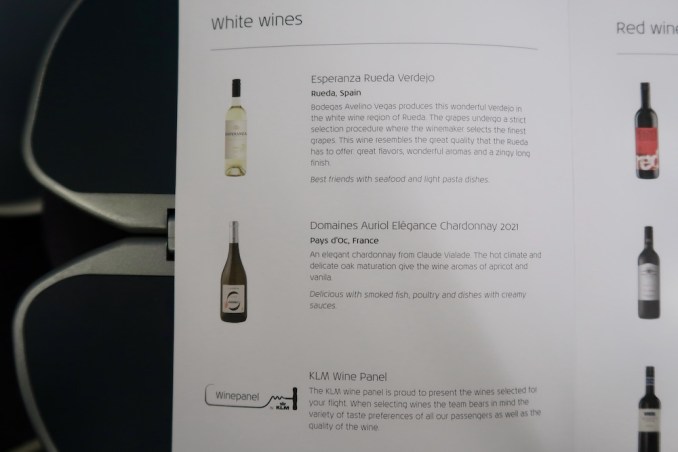 KLM BUSINESS CLASS
