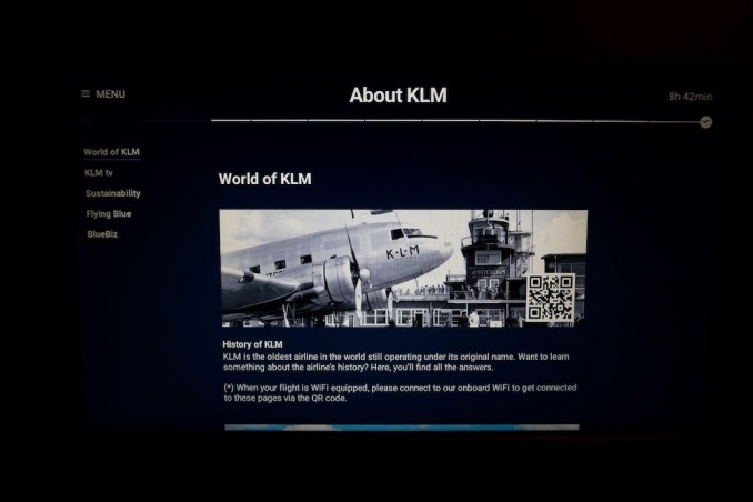 KLM BUSINESS CLASS