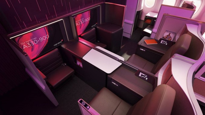 VIRGIN ATLANTIC RETREAT SUITE (AIRBUS A330neo)